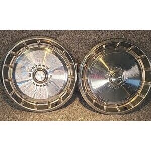 Vintage Ford Mustang  14" Hubcaps Wheel Covers Set Of 2